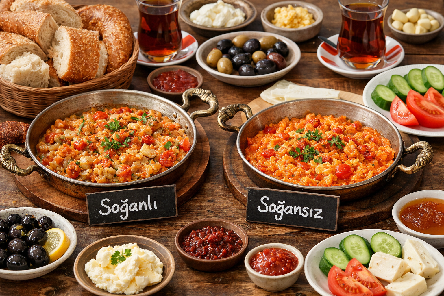 Bölgesel menemen çeşitleri