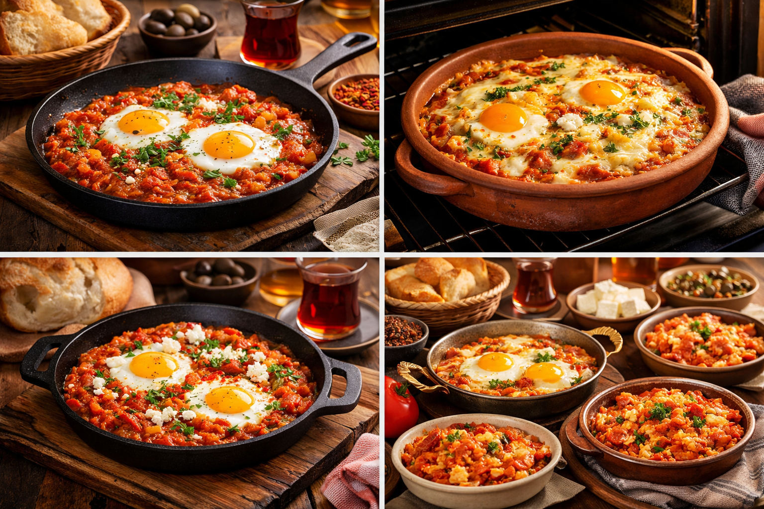 Farklı pişirme yöntemleri